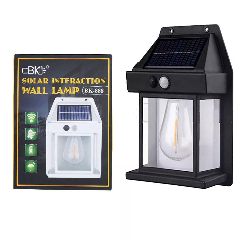 SOLARNA LED ZIDNA LAMPA SA SENZOROM